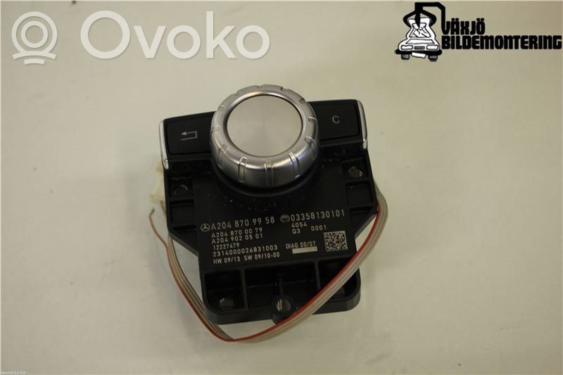 Mercedes-Benz C W204 Interruptor de control multifunción 
