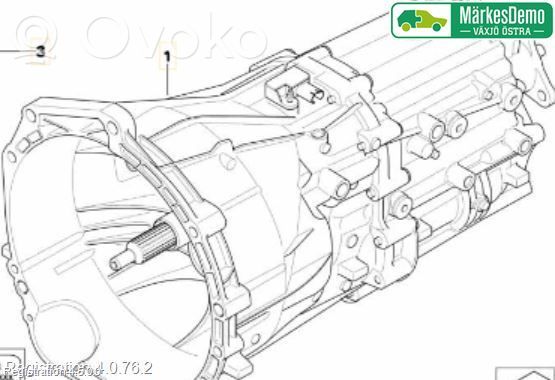BMW 1 E81 E87 Manual 6 speed gearbox 