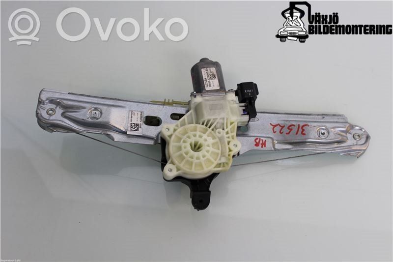 Ford Focus Rear door window regulator with motor 