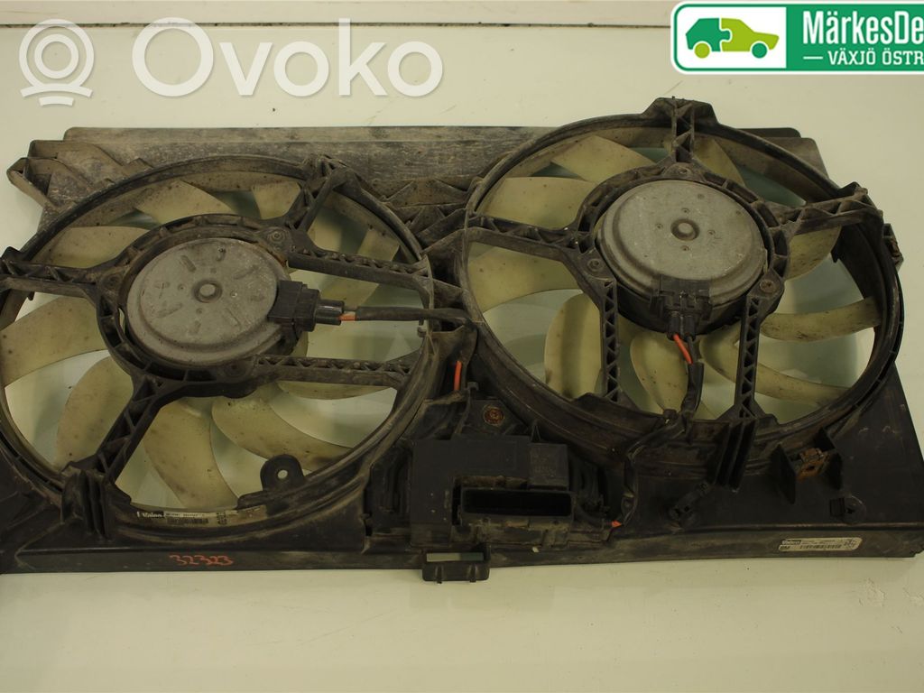 Saab 9-3 Ver2 Электрический вентилятор радиаторов 