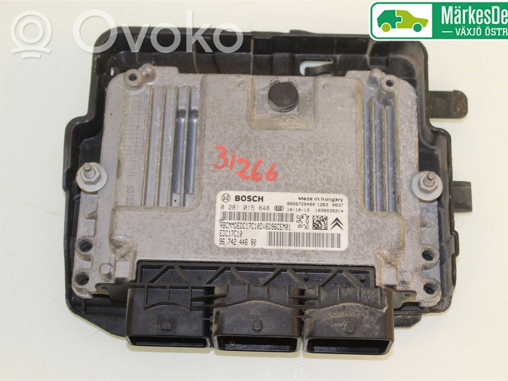 Citroen C3 Injection control unit/module 
