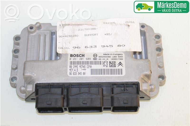 Injection control unit/module   1940TX,9663394580,0261201609