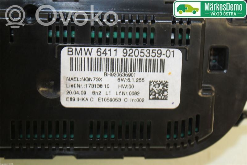 BMW Z4 E89 Climate control unit 