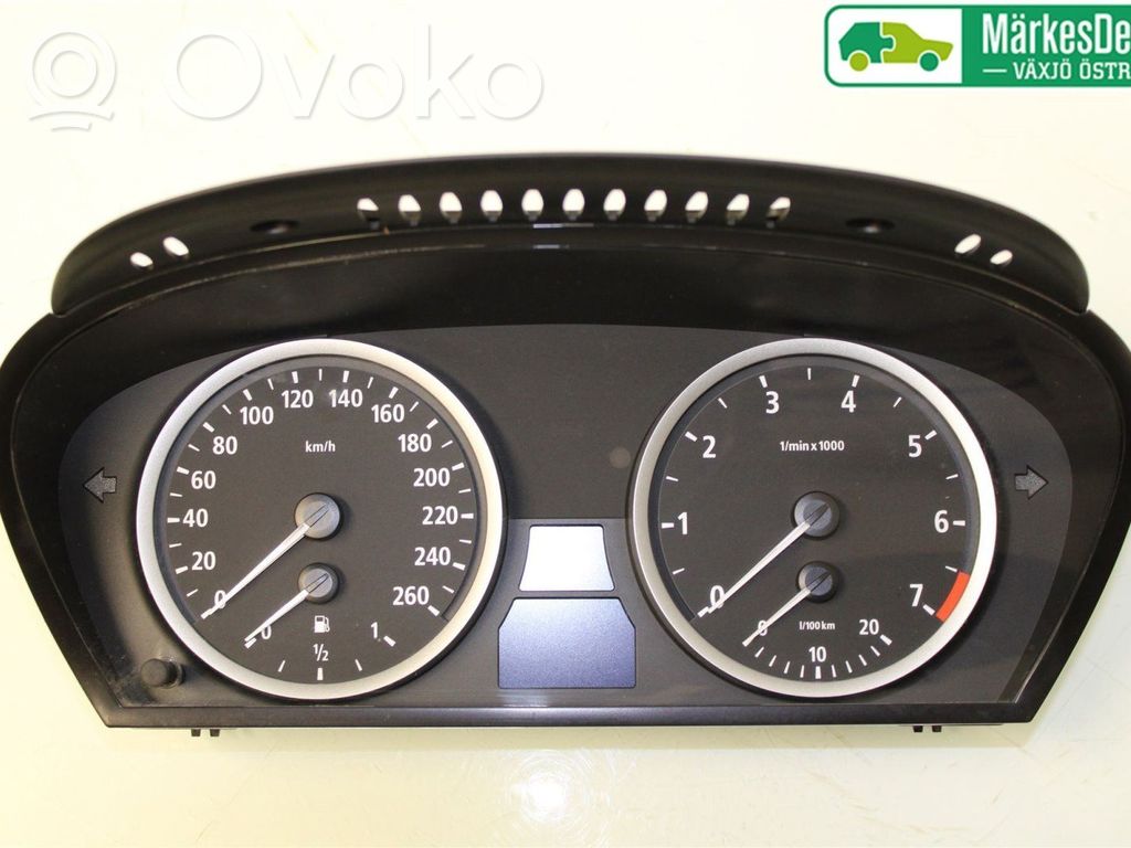BMW 5 E60 E61 Speedometer (instrument cluster) 