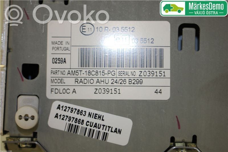 Ford Fiesta CD/DVD changer 