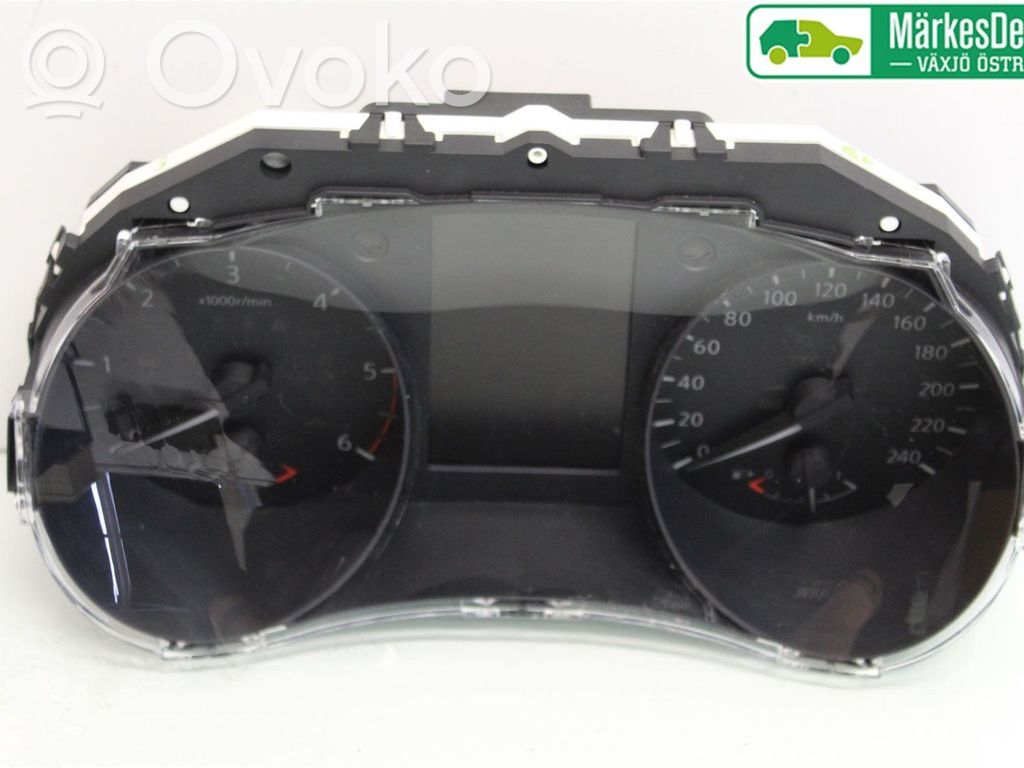 Nissan Qashqai Vitezometru (grup de instrumente) 