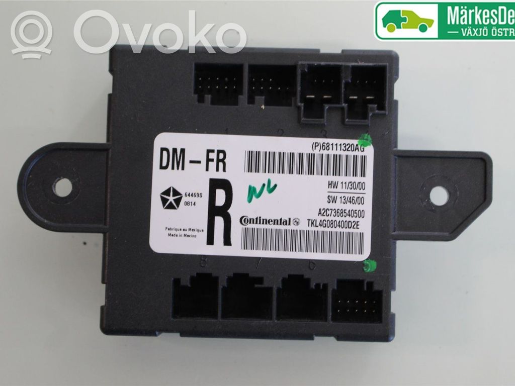 Unité de commande module de porte   68111320AC,A2C7368540500,68111320AG