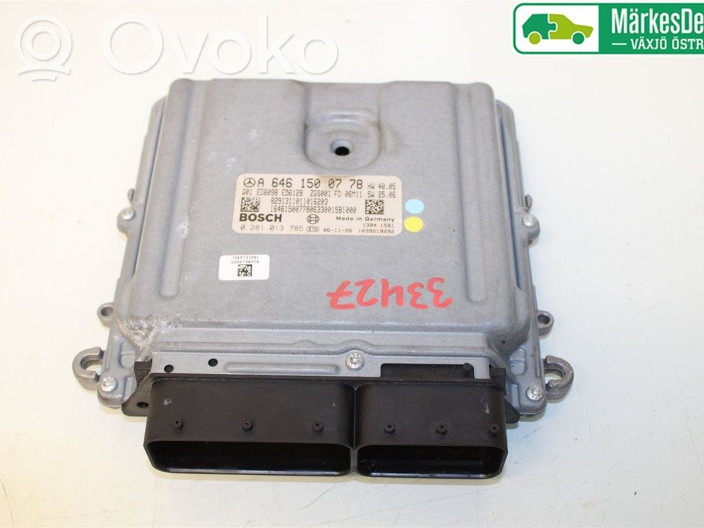 Mercedes-Benz Vito Viano W639 Sterownik / moduł wtrysku 