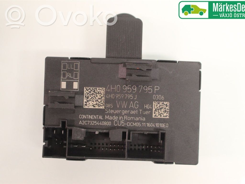 Porsche Cayenne (9PA) Unitate/modul comandă uși 