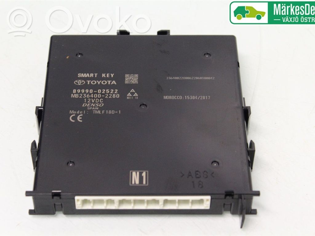 Toyota Corolla E210 E21 Keyless (KESSY) go control unit/module 