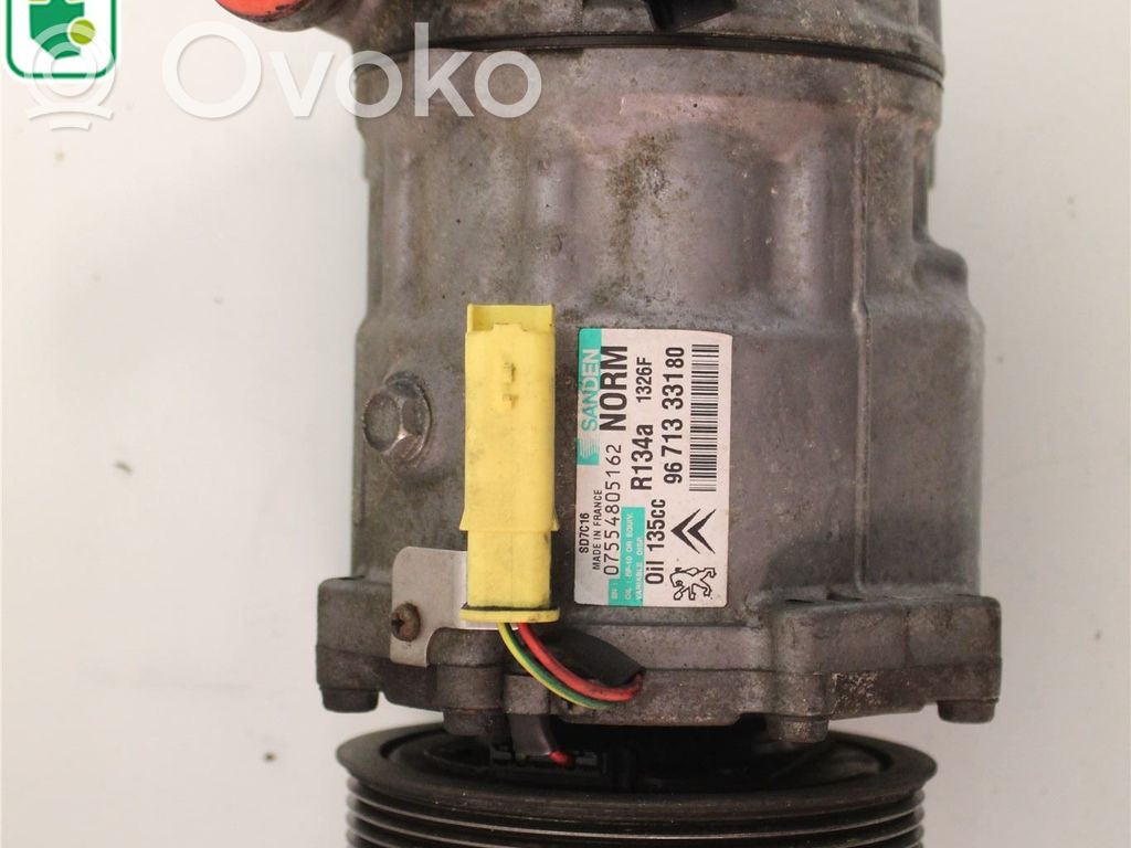 Citroen C5 Kompresor / Sprężarka klimatyzacji A/C 