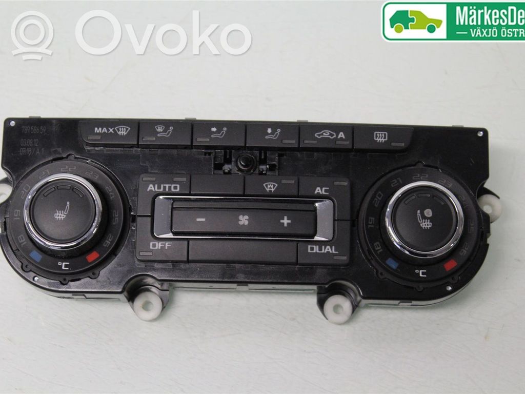 Skoda Superb B6 (3T) Climate control unit 