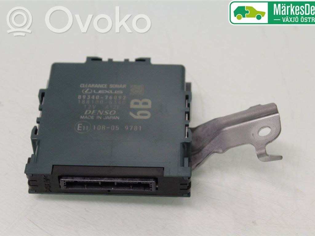 Lexus UX Parking PDC control unit/module 