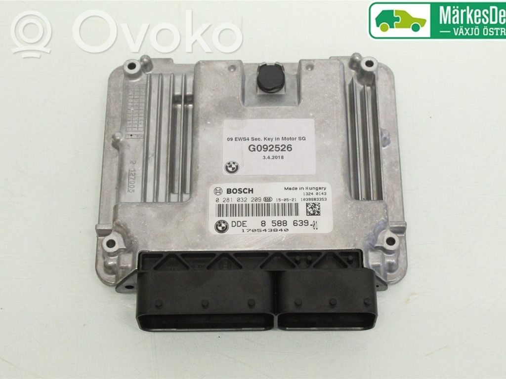 BMW 5 F10 F11 Injection control unit/module 