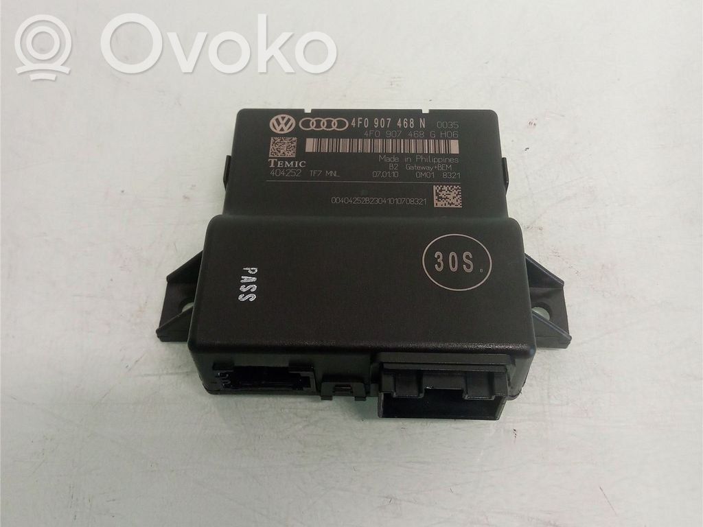 Gateway control module   4F0907468N,4F0907468N,4F0907468N