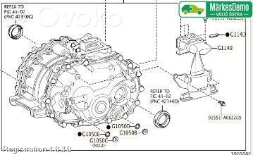 Toyota RAV 4 (XA50) Galinis reduktorius 