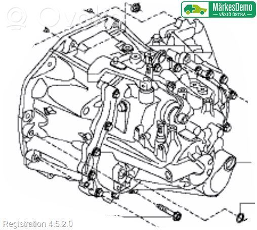 Nissan Qashqai Manual 6 speed gearbox 
