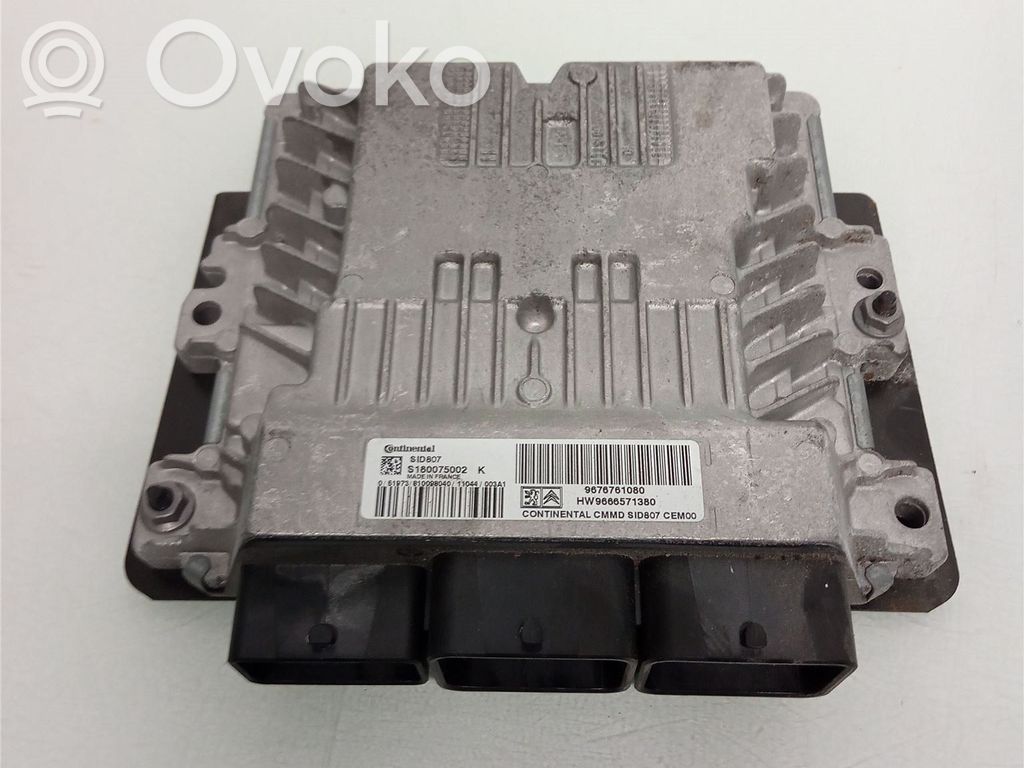 Peugeot 308 Injection control unit/module 