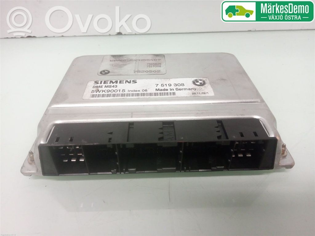BMW 3 E46 Injection control unit/module 