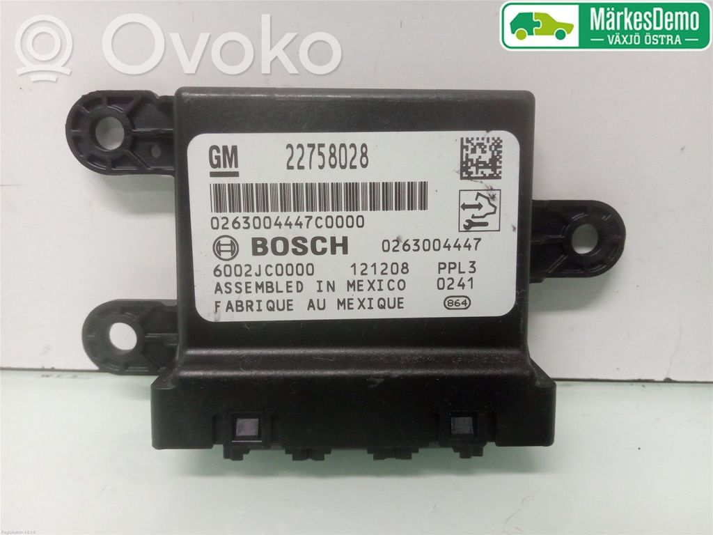 Opel Insignia A Parking PDC control unit/module 