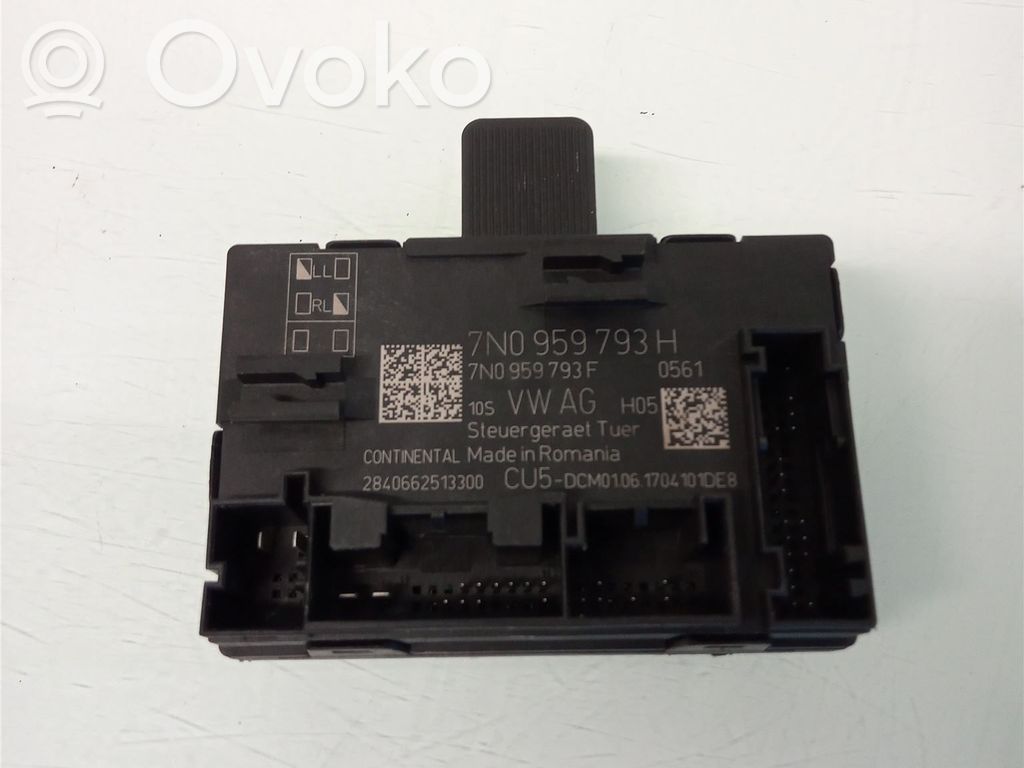 Volkswagen Sharan Door control unit/module 
