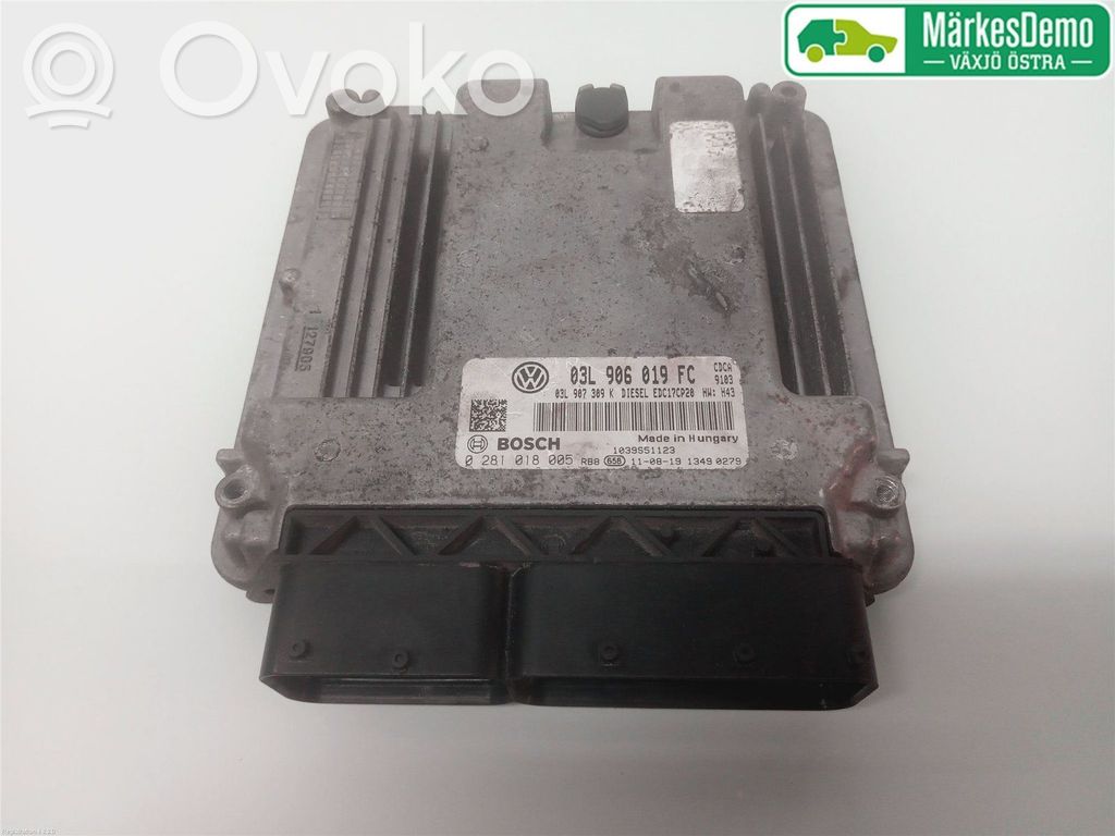 Volkswagen Amarok Injection control unit/module 