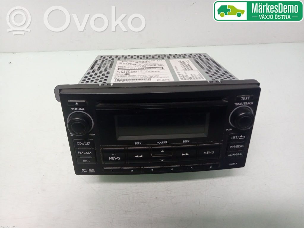 Subaru XV I Unitate principală radio/CD/DVD/GPS 