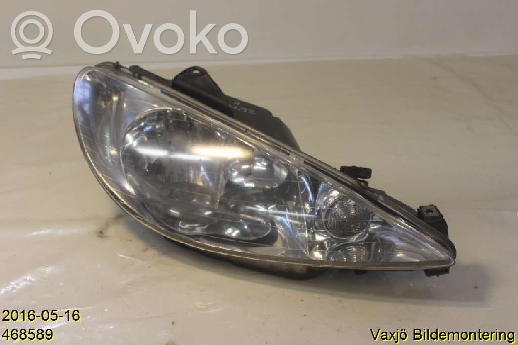 Peugeot 206 Scheinwerfer 