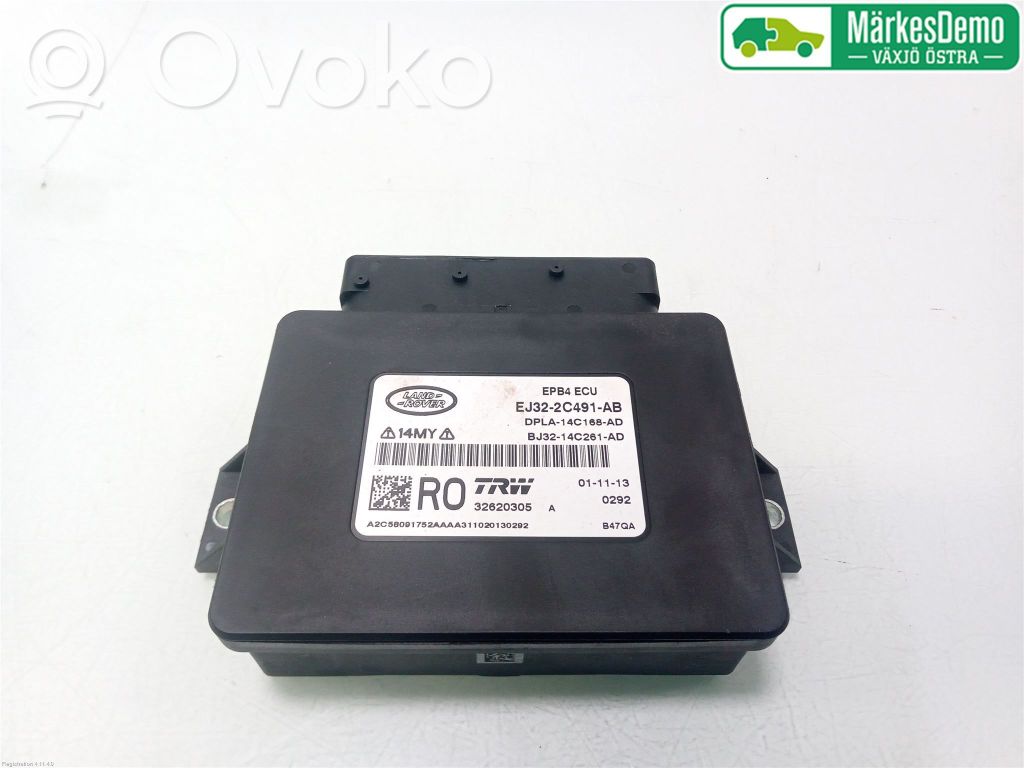 Land Rover Range Rover Evoque L538 Module de commande de frein à main 