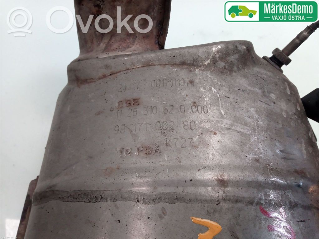 Peugeot Expert Catalyst/FAP/DPF particulate filter 