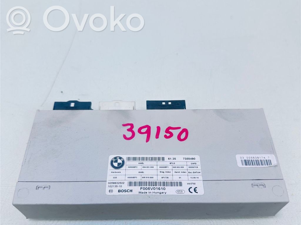 BMW 3 F30 F35 F31 Centralina/modulo portellone/bagagliaio 