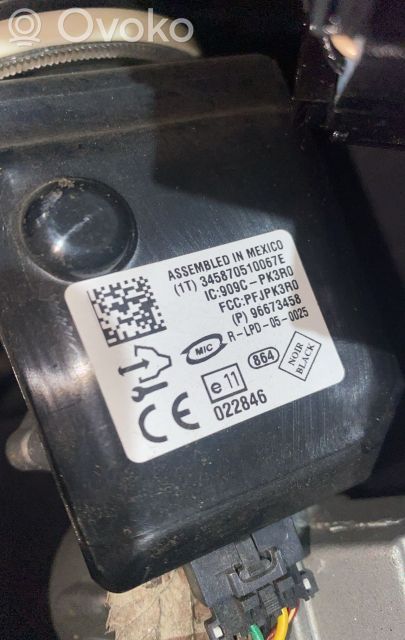 Unidad de control/módulo inmovilizadora   96673458