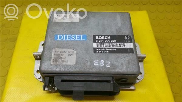 BMW 5 E34 Unité de commande, module ECU de moteur 