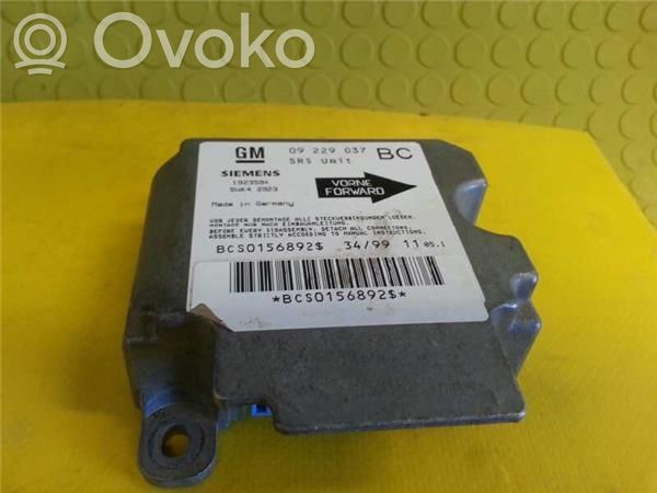 Opel Astra G Airbag control unit/module 