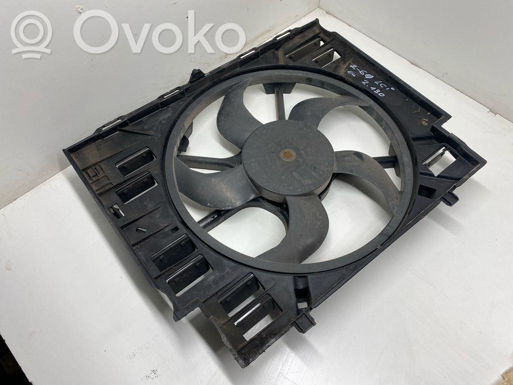 BMW 5 E60 E61 Elektrisks radiatoru ventilators 