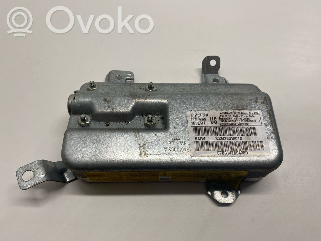 BMW X3 E83 Poduszka powietrzna Airbag drzwi przednich 
