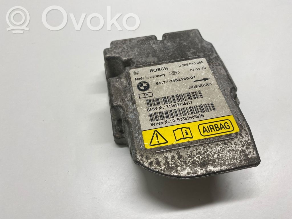 Airbag control unit/module   3452166,0285010085,31345216601Y