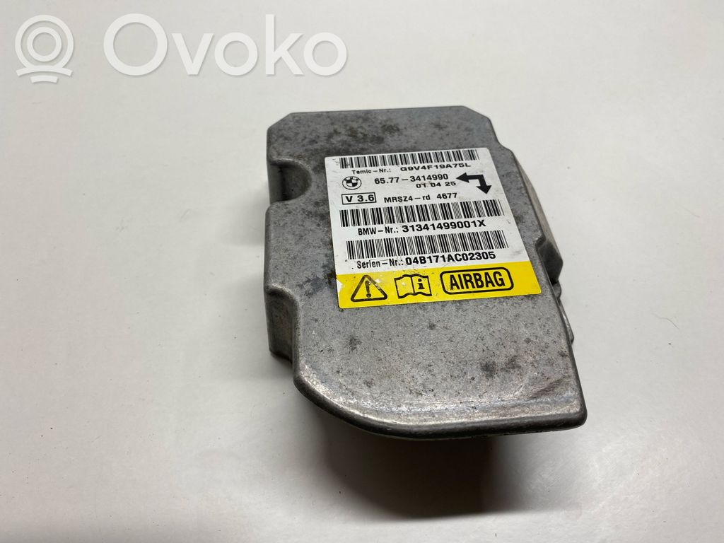 Airbag control unit/module   65773414990,04B171AC02305,31341499001X,G9V4F19A75L