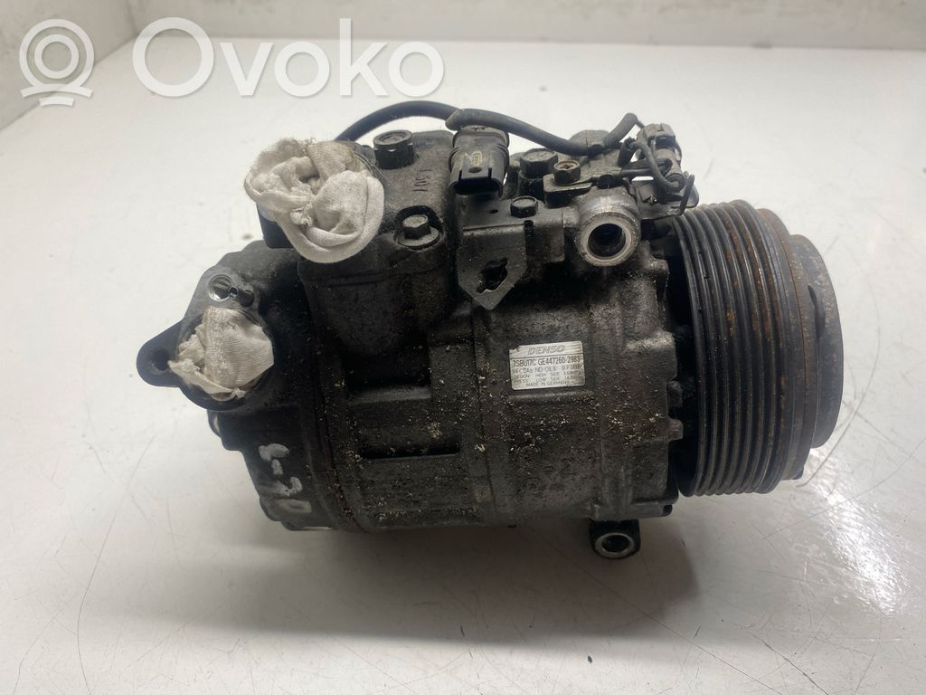 Air conditioning (A/C) compressor (pump)   7SBU17C,GE4472602983