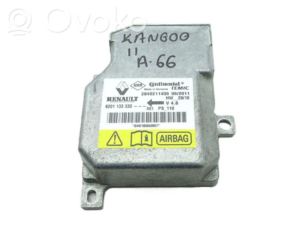 Renault Kangoo II Airbag control unit/module 