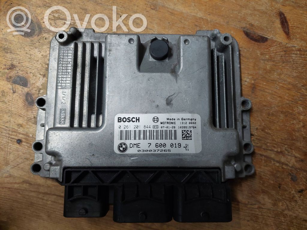 Engine control unit/module   0261201844,7600019,DME7600019
