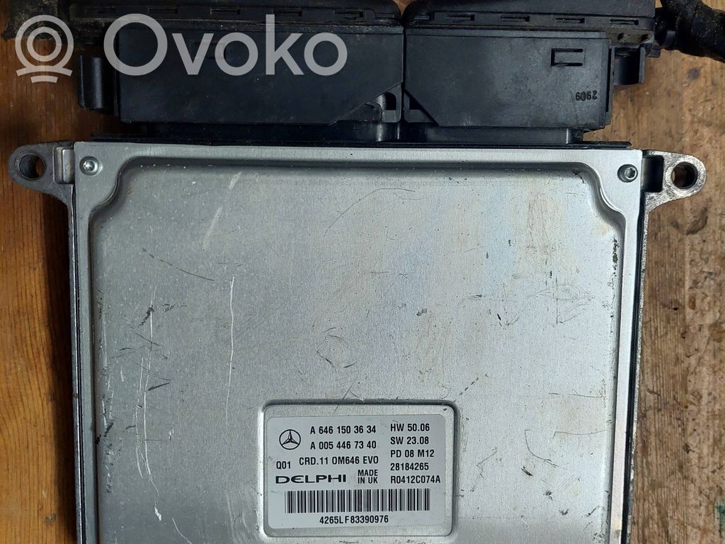 Mercedes-Benz C W204 Engine control unit/module 