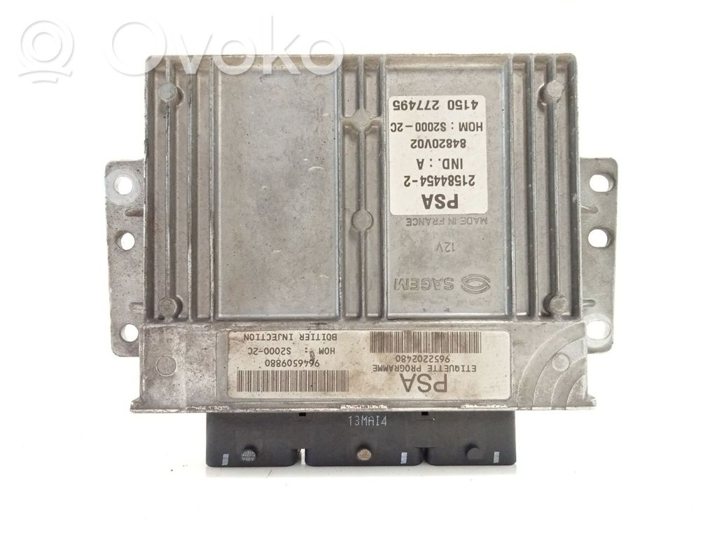 Engine control unit/module   9646509880,S20002C