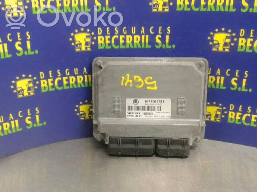 Engine control unit/module   047906033E,5WP4419807,3PASJ32