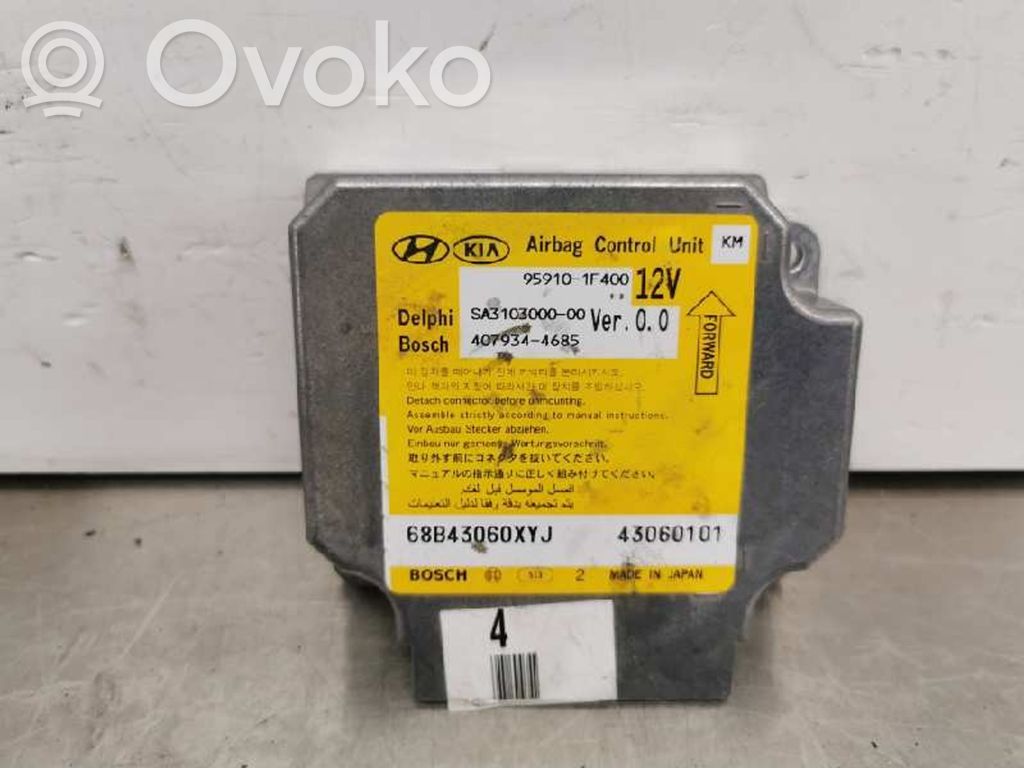 KIA Sportage Sterownik / Moduł Airbag 