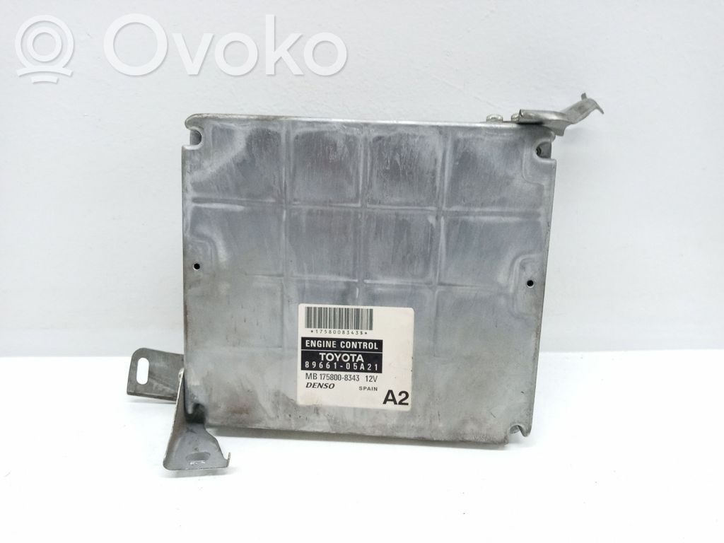 Toyota Avensis T250 Unitate/modul de control motor 