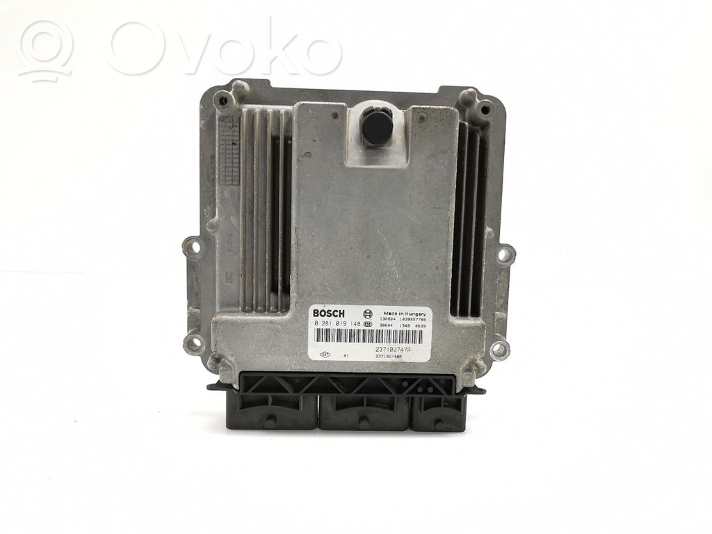 Unidad de control/módulo del motor   0281019148,237102747R