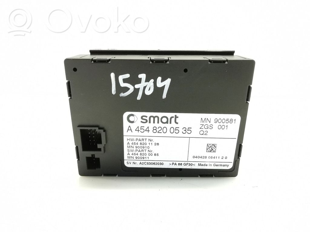 Smart ForFour I Immobilizer control unit/module 