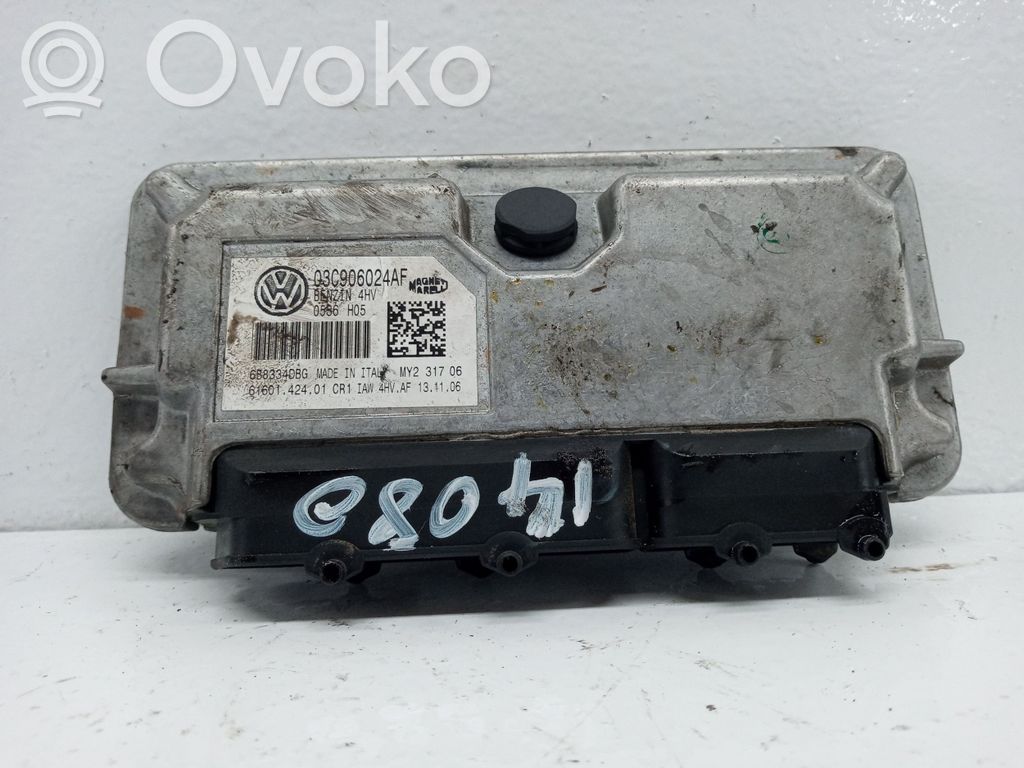 Sterownik / Moduł ECU   036906024AF,6B8334DBG