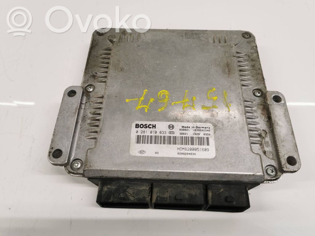 Renault Trafic II (X83) Engine control unit/module 